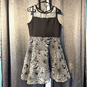 Spiderweb Dress - flare skater